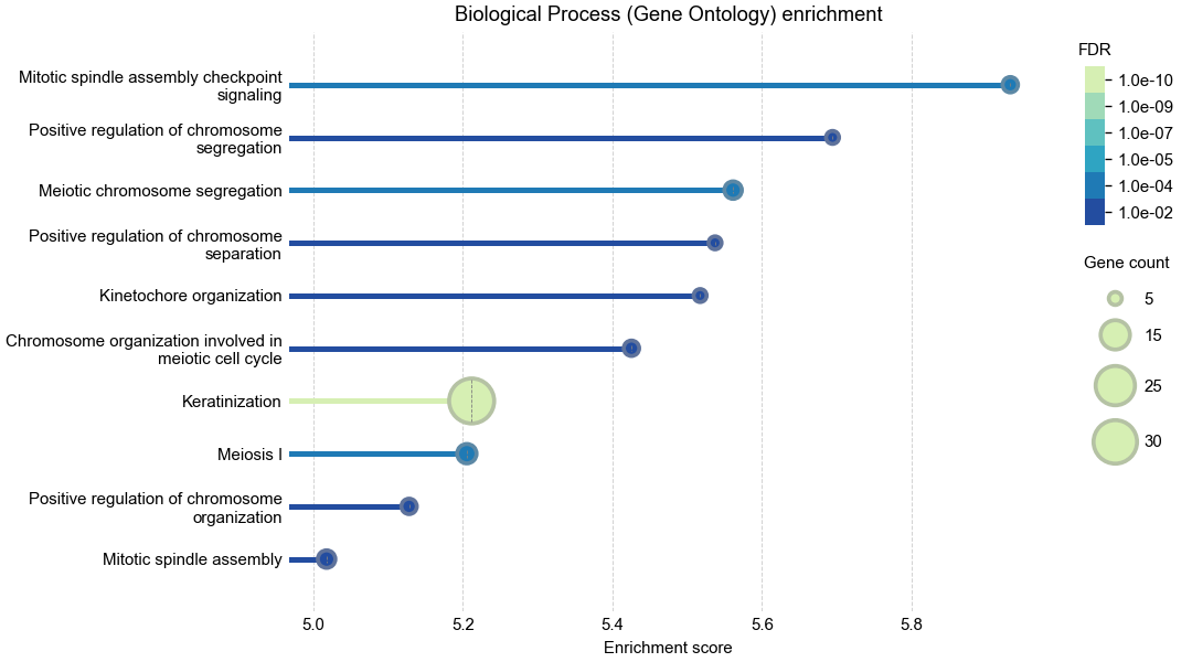 Melanoma Values/Ranks enrichment figure